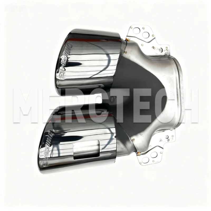mercedes benz gle coupe c167 gle53 coupe 43 rear diffuser lip edge with exhaust tail p