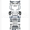 mercedes benz g class w464 19 24 model conversion kit to w465 g63 amg body