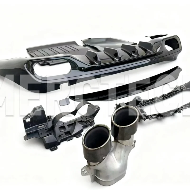 2024 2026 cle53; cle63 rear diffuser lip exhaust tail pipe for mercedes benz cle class236 260; 300; 450